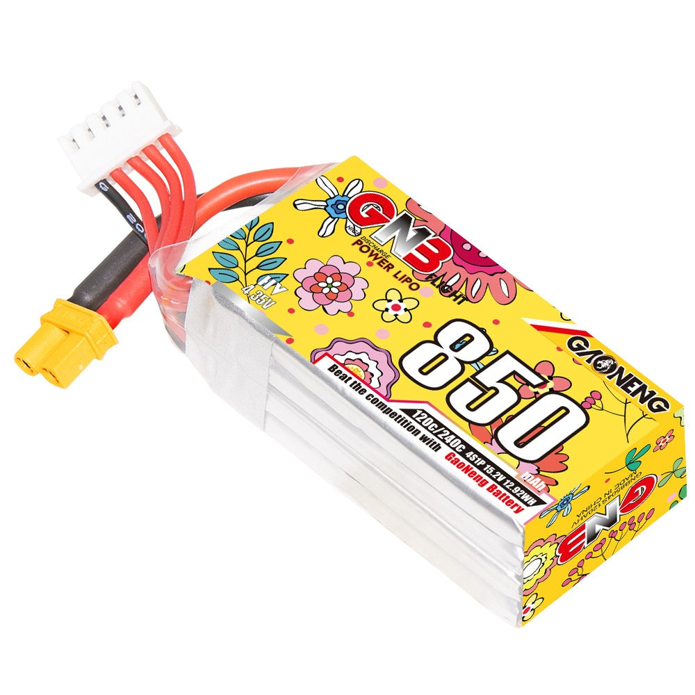 Hochleistungs-Akku für Modellflugzeuge (850mAh, 4S)