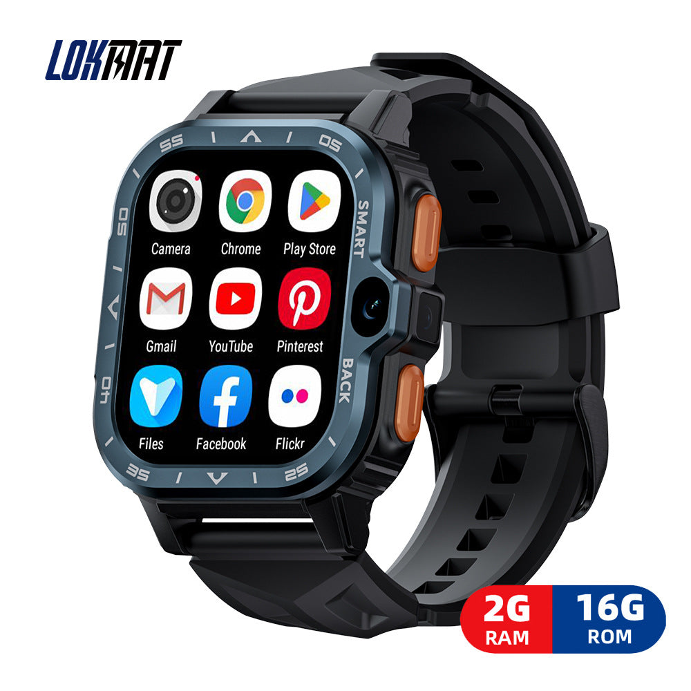 Smartwatch mit 2‑Zoll‑Display und Silikonarmband – Bild 3 | LuxeStyle