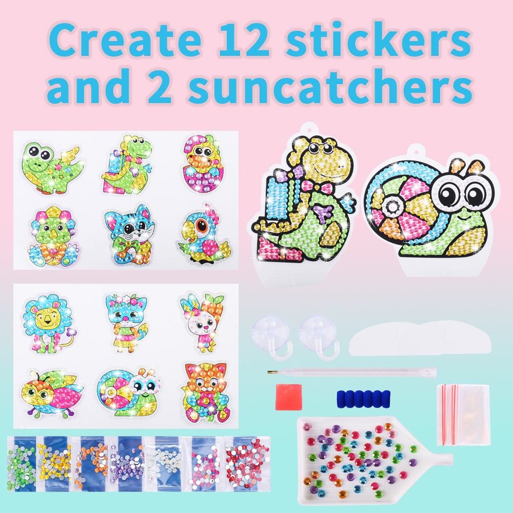 5D Laser Diamant Sticker für Kinder