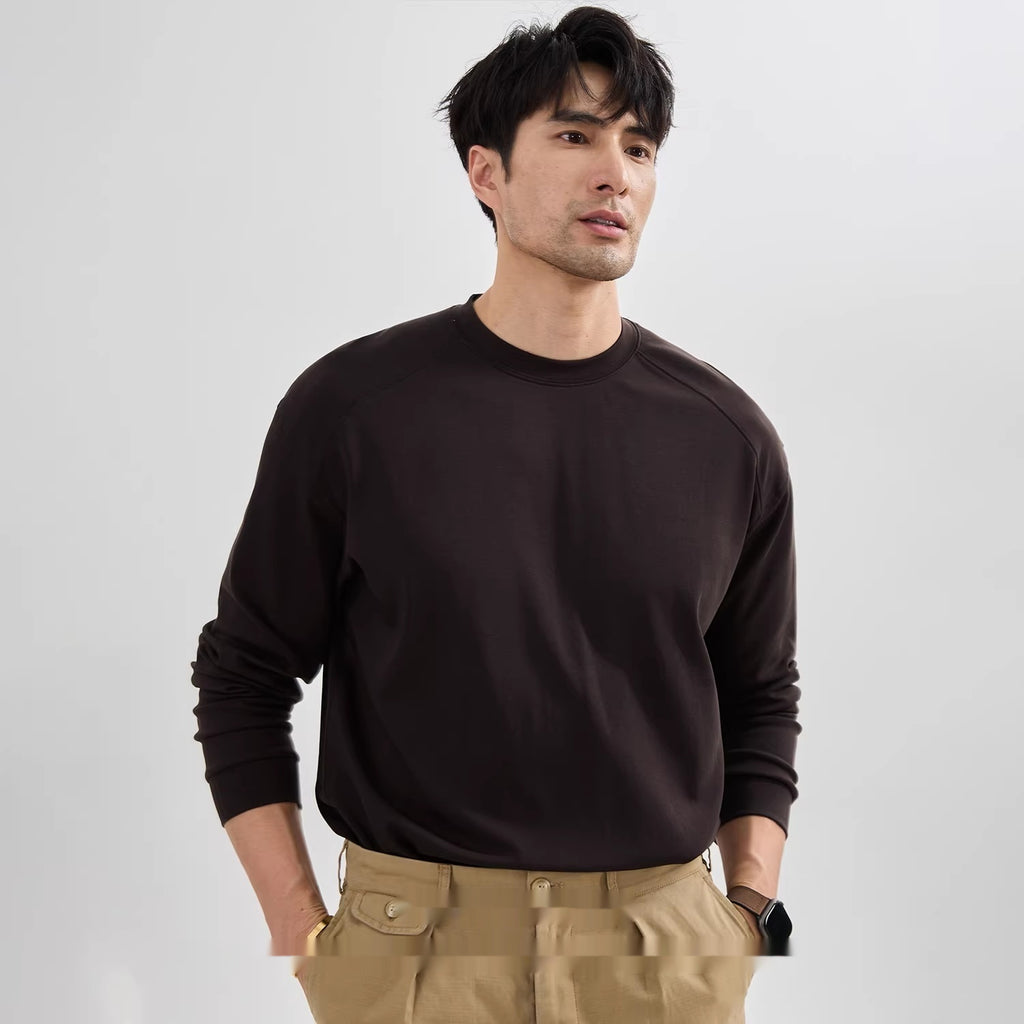 Langarmshirt im American-Style – Bild 4 | LuxeStyle