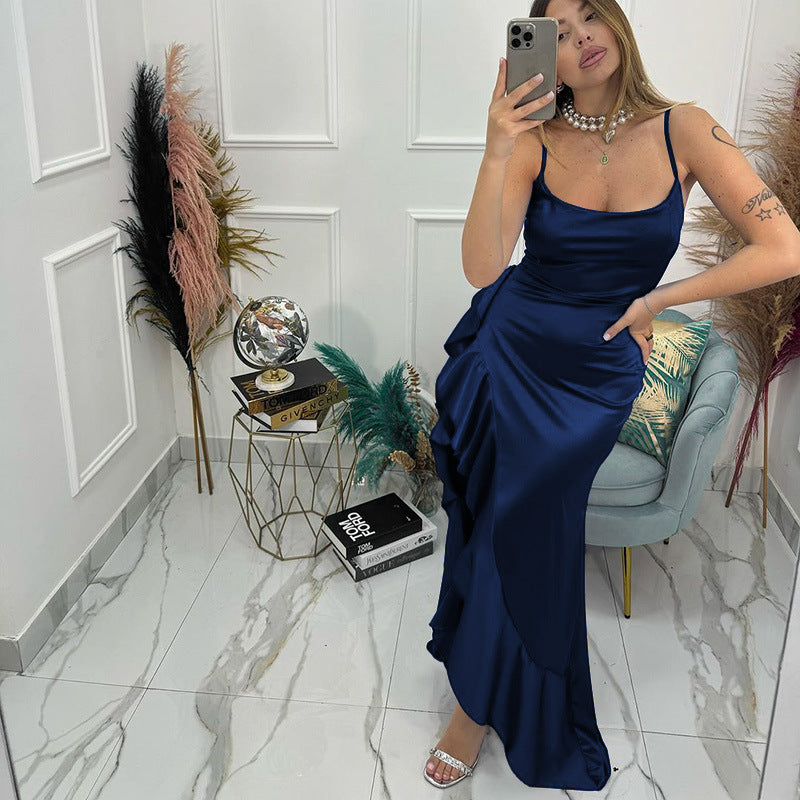 Tailliertes Abendkleid für Damen – Bild 7 | LuxeStyle
