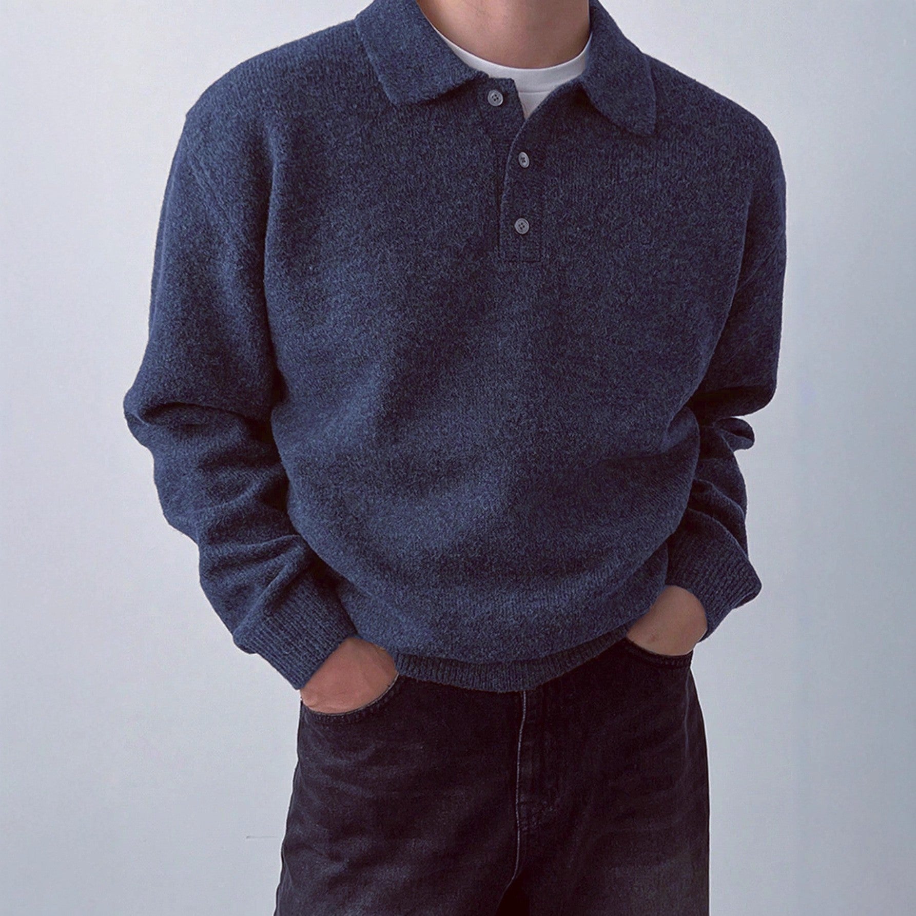 Turtleneck-Pullover für dicken Mantel