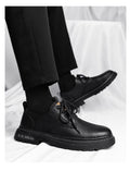 Herren Sommer Casual Leder Boots – Bild 3 | LuxeStyle