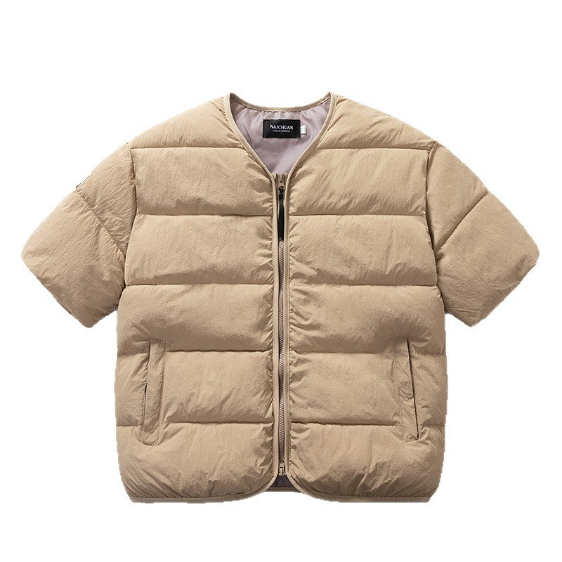 Daunenweste mit Baumwollfutter für Herren – Bild 3 | LuxeStyle