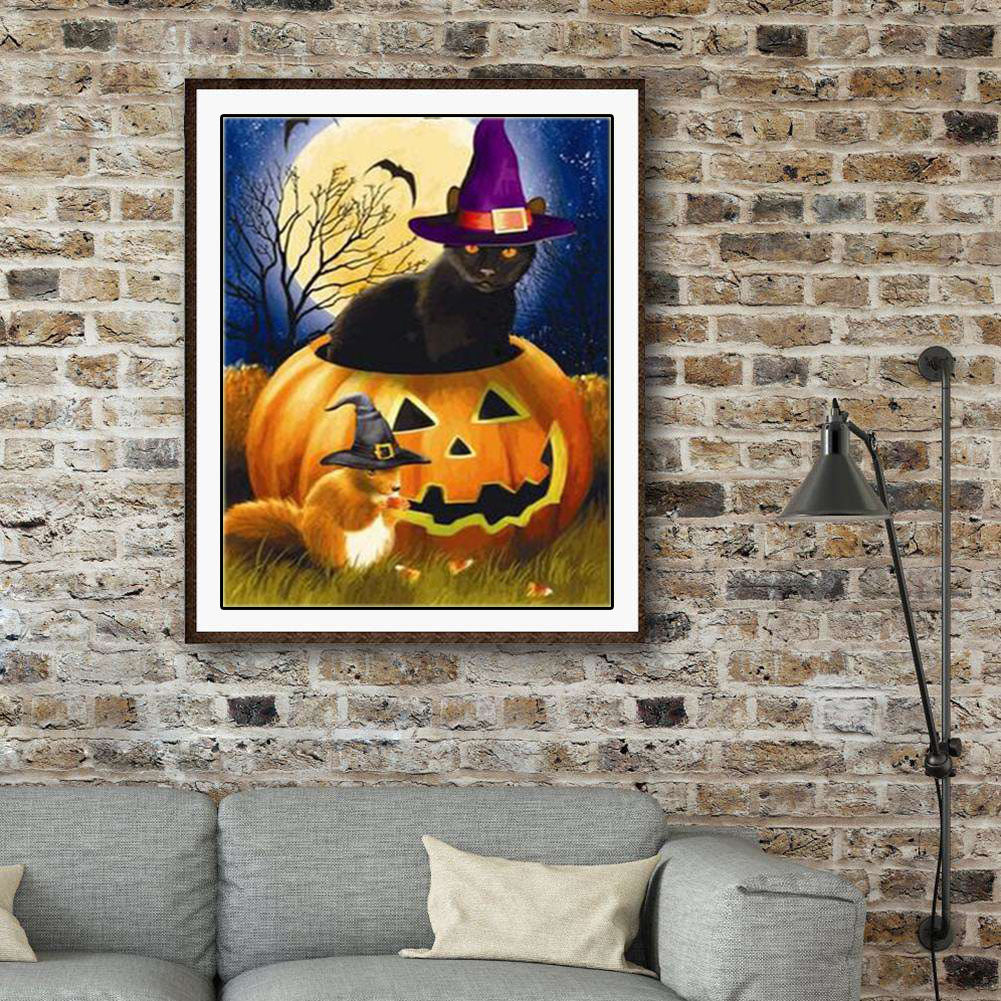 5D Diamond Painting: Halloween Totenkopf