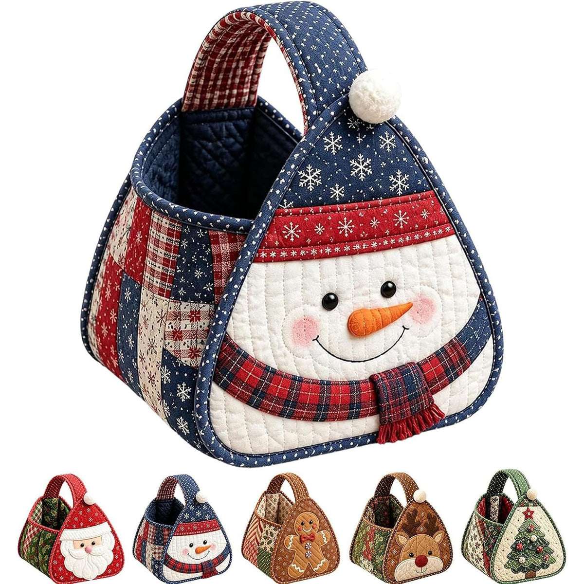 Weihnachts-Stoffkorb zum Selbermachen – Bild 5 | LuxeStyle