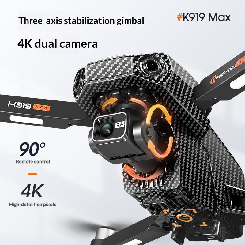 4K Drohne mit 3-Achsen-Gimbal & Hindernisvermeidung