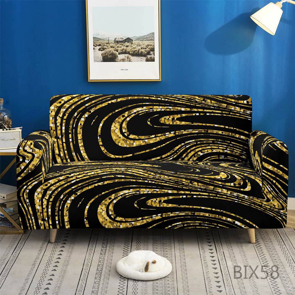 Art Texture Stretch-Sofabezug, rutschfest – Bild 3 | LuxeStyle