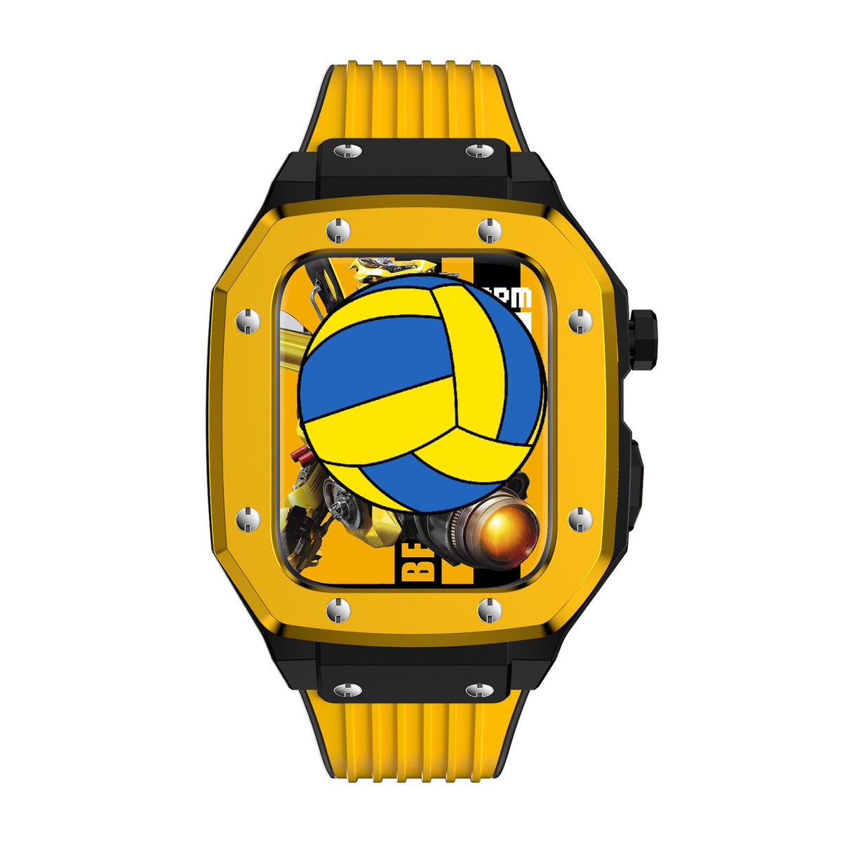 Smartwatch mit Edelstahlgehäuse und Silikonarmband – Bild 2 | LuxeStyle
