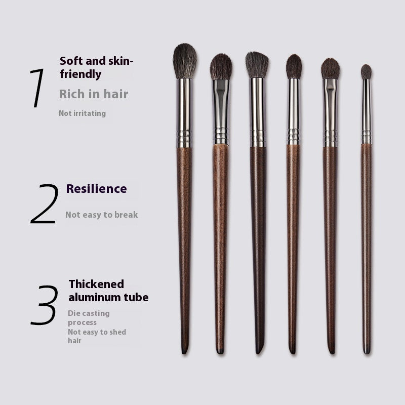 Lidschattenpinsel-Set aus feiner Guangfeng-Wolle – Bild 5 | LuxeStyle