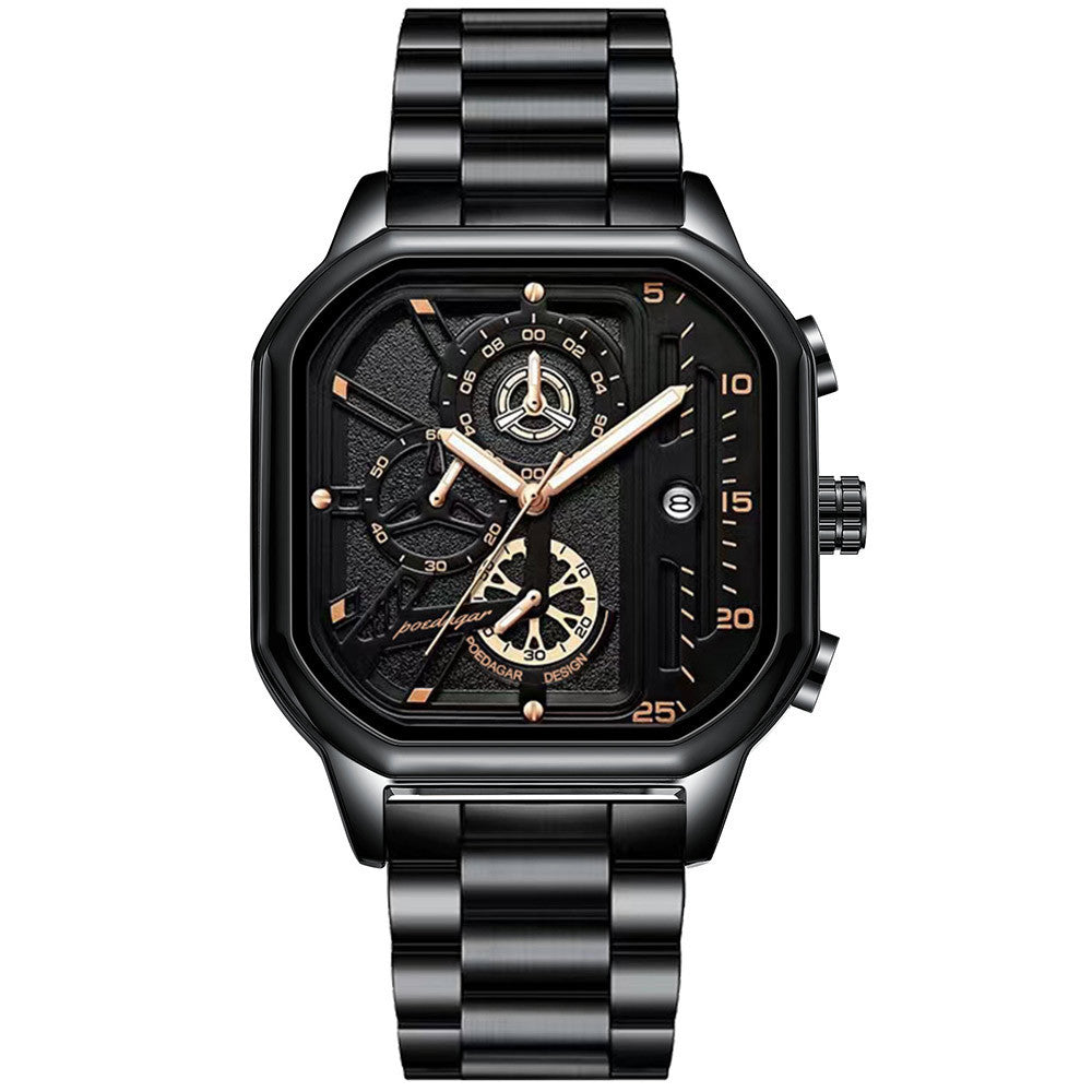 Gürtel Herrenuhr – Schlicht & Business-tauglich – Bild 6 | LuxeStyle