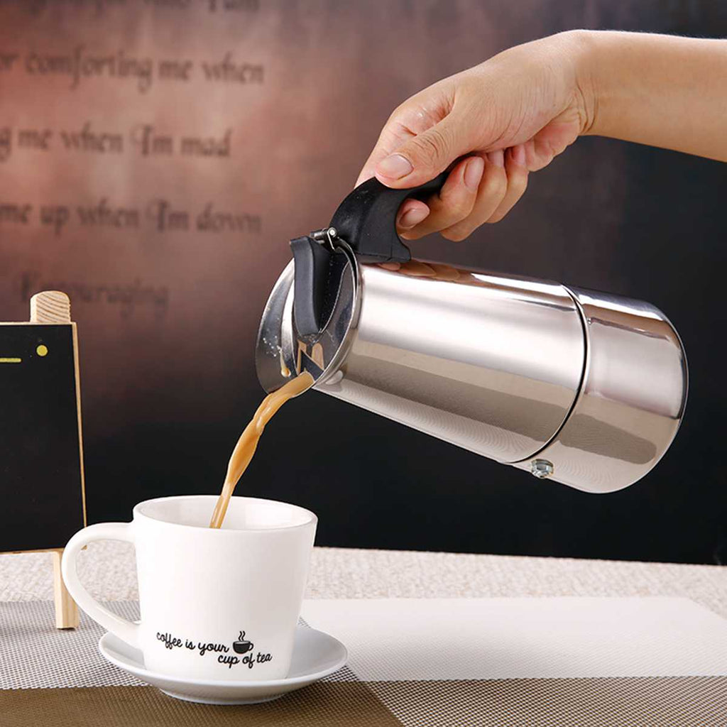 Moka Kaffeekocher-Set mit Elektroherd – Bild 1 | LuxeStyle