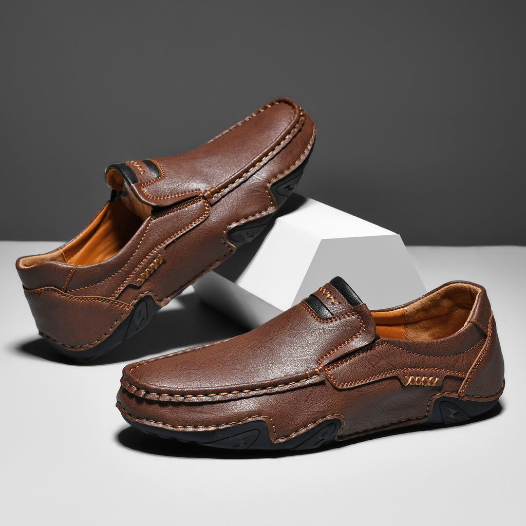 Casual-Leder-Sneaker – Bild 7 | LuxeStyle