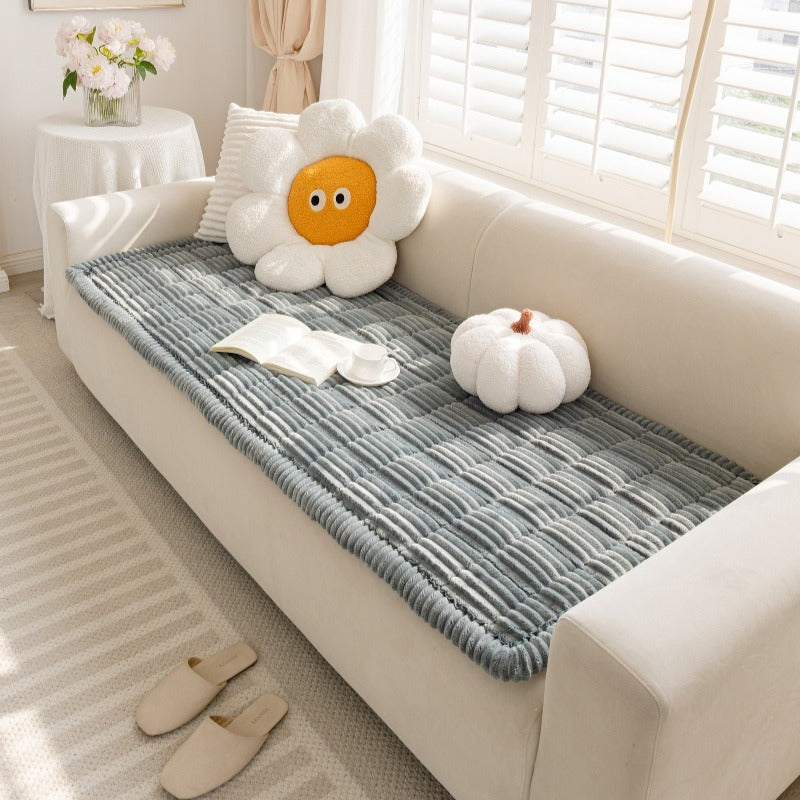 Sofa-Kissenbezug 70x70 cm, grau – Bild 2 | LuxeStyle
