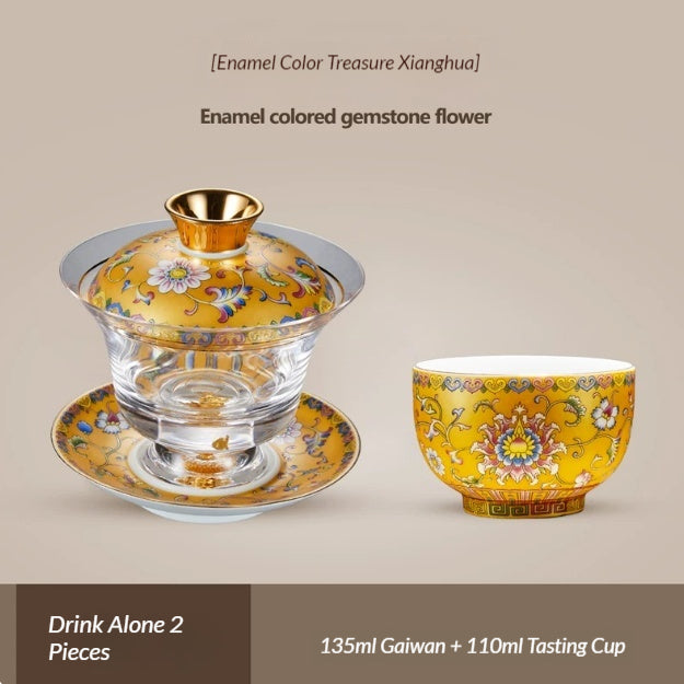 Teetasse mit Deckel – Glas – Bild 4 | LuxeStyle