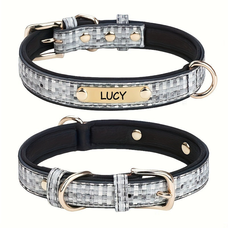 Verstellbares Space-Cotton Halsband für Haustiere