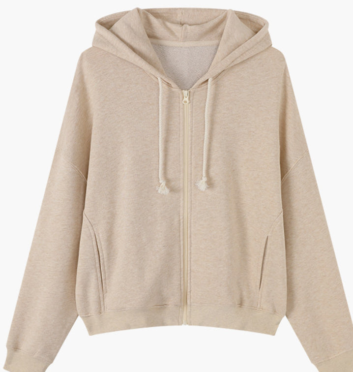 Vielseitiger Strick-Cardigan mit Reissverschluss