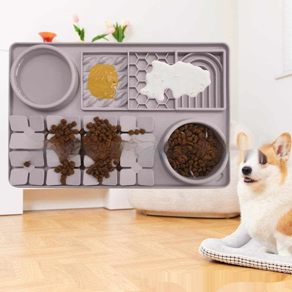 Langsam-Fress-Matte für Hunde