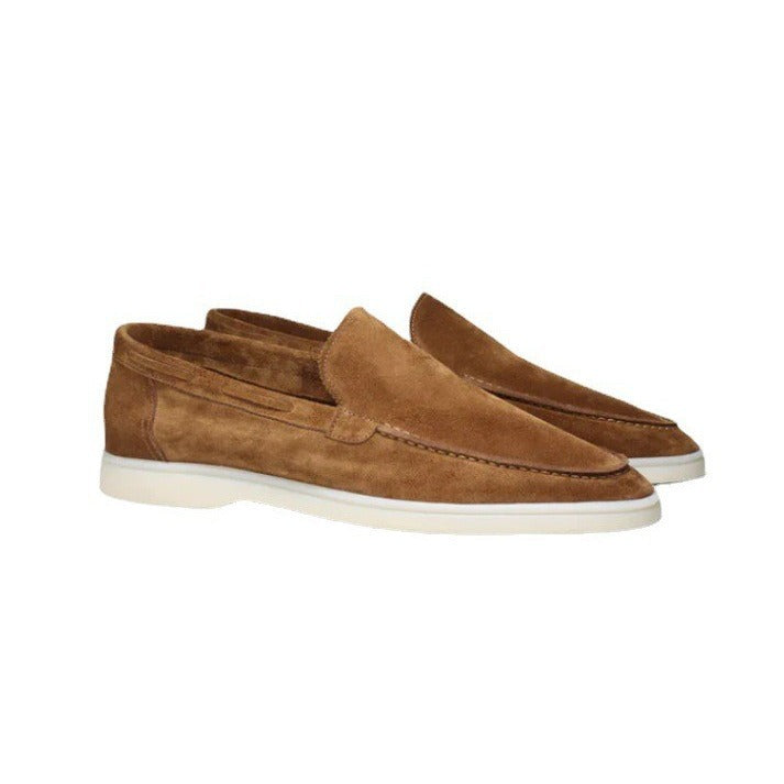 Himmelblaue Suedesneaker – Bild 1 | LuxeStyle