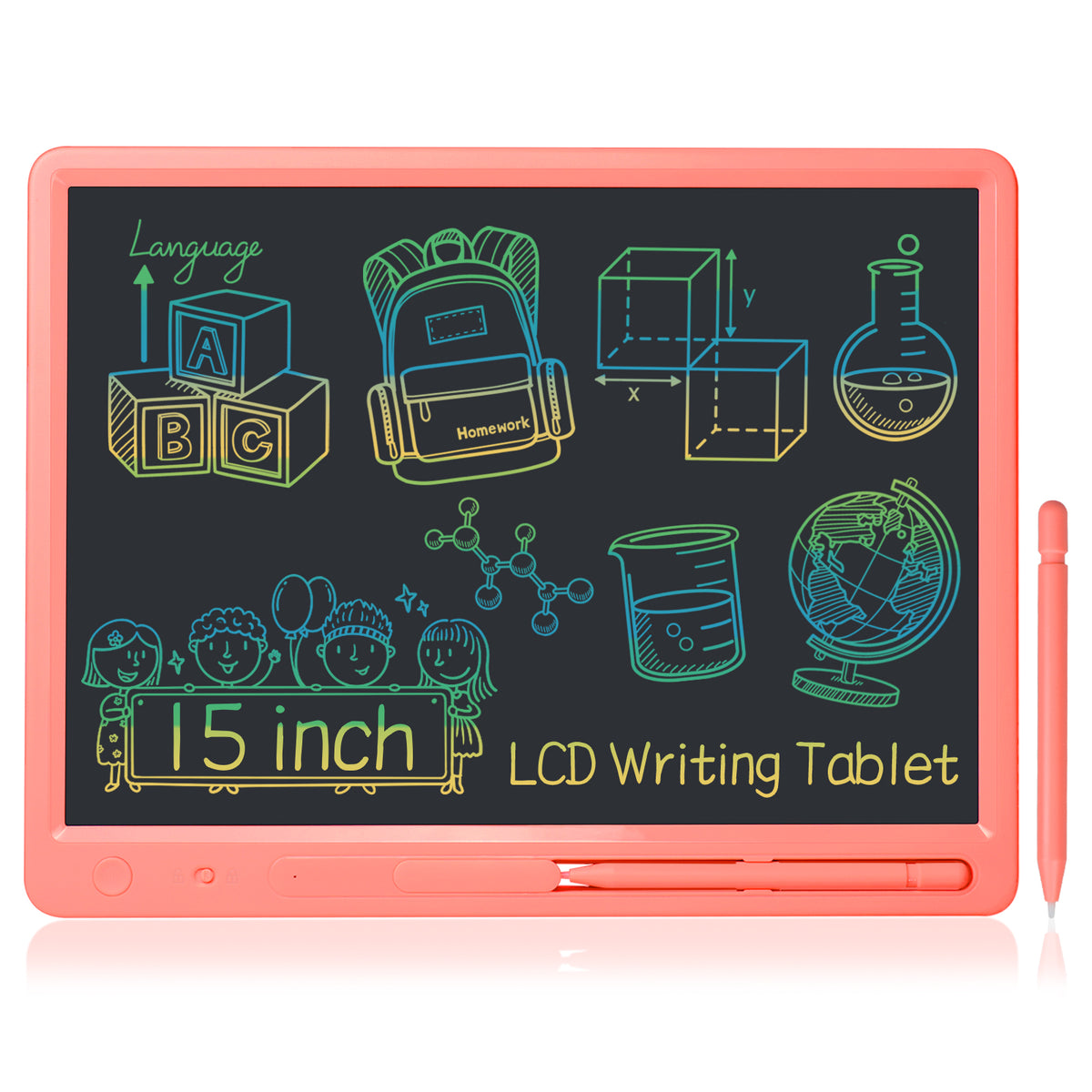 15‑Zoll‑LCD‑Schreibbrett für Kinder – Bild 2 | LuxeStyle