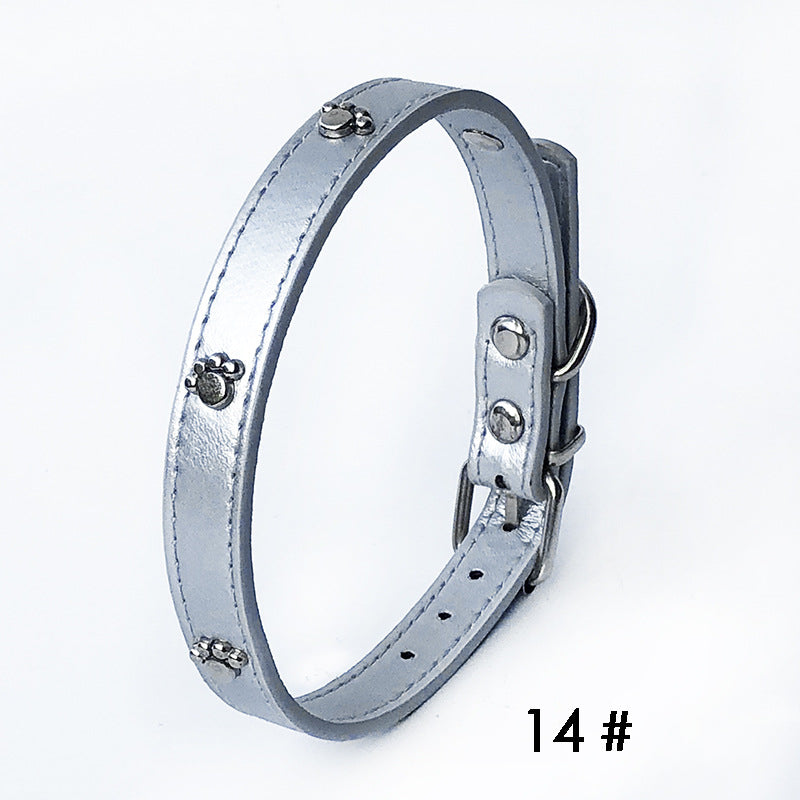 10er-Pack verstellbare PU-Hundehalsbänder mit Glöckchen – Bild 8 | LuxeStyle