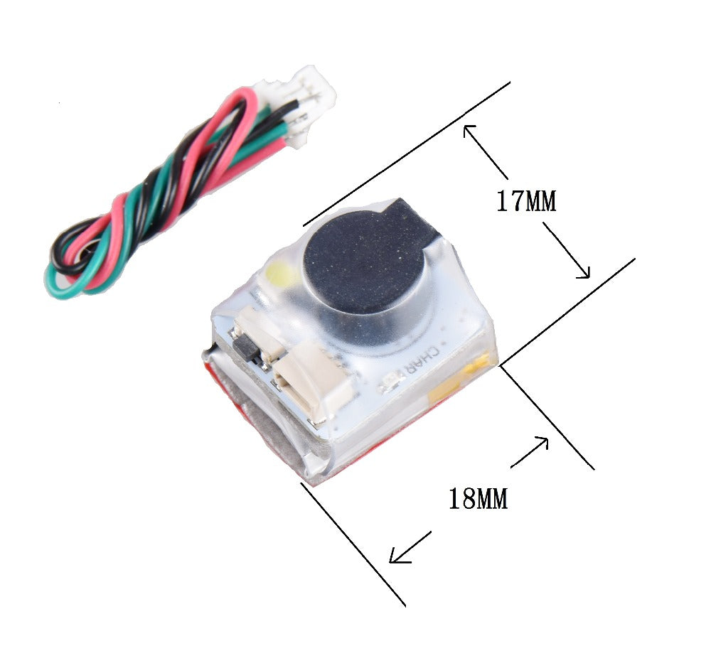 Mini JHE42B-s Finder 5V Super lauter Buzzer mit LED