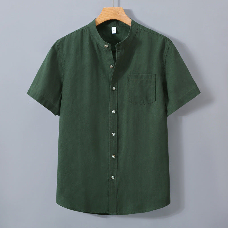 Tencel Leinen Hemd für Herren