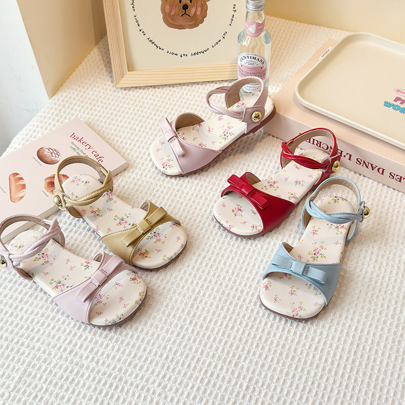 Mädchen Prinzessinnen-Schuhe mit Schleife