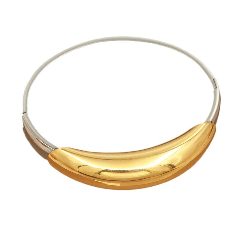 Ovales Armband aus Titanstahl – Gold & Silber | LuxeStyle