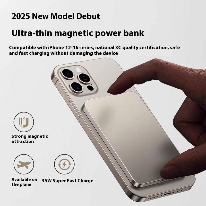Magnetische kabellose Powerbank