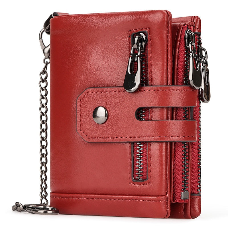 Männer-Geldbörse mit Tri-Fold-Design
