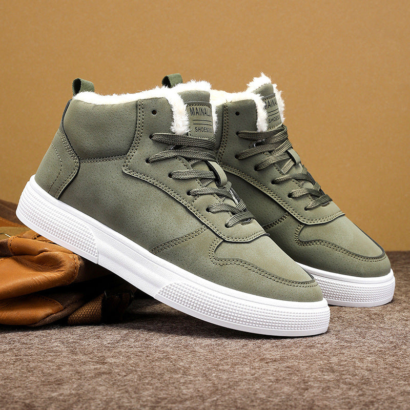 Herren High-Top Winterschuhe mit Fleecefutter – Bild 8 | LuxeStyle