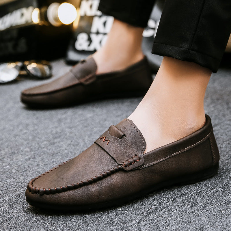 Sommerliche Herren-Slipper