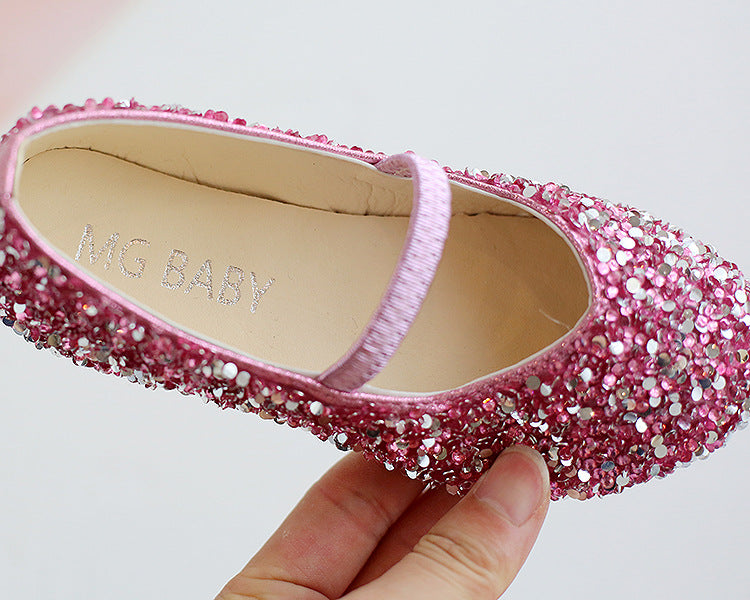 Kinder-Schuhe mit Pailletten