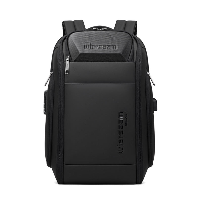 Grosser Business-Reiserucksack, 36–55 l, schwarz – Bild 2 | LuxeStyle