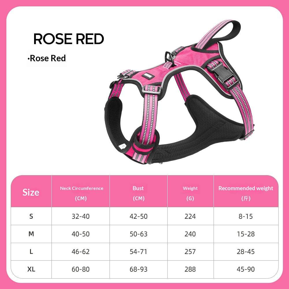 Leichtes Dual-Hundegeschirr für Auto & Traktion