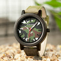 Holz-Armbanduhr