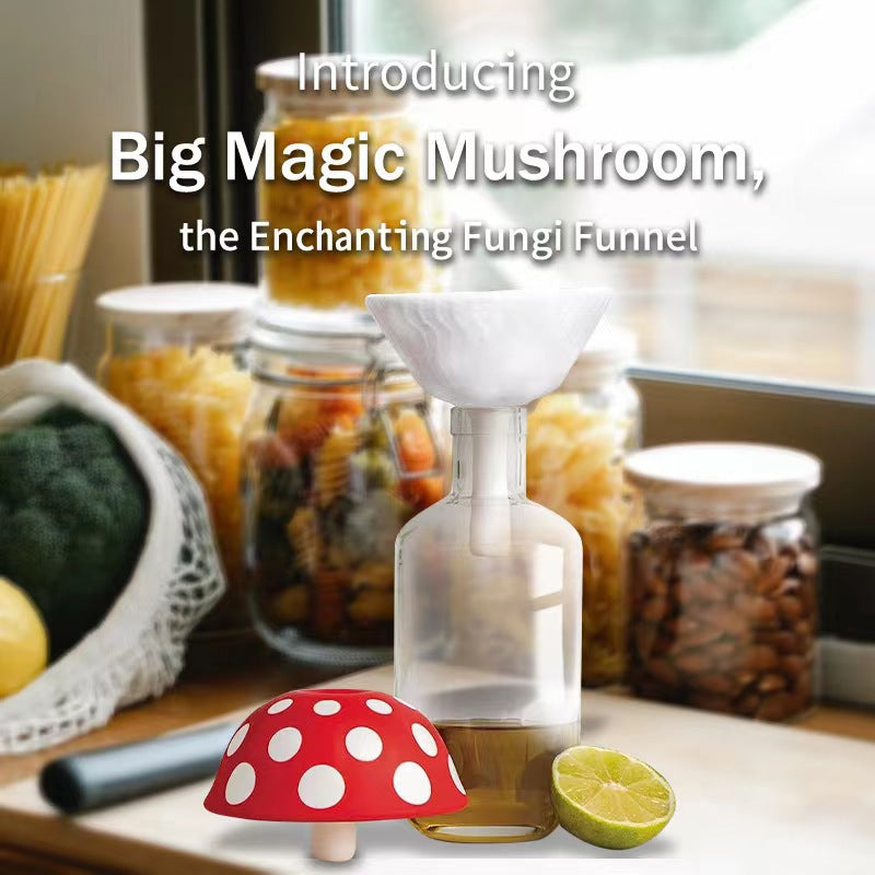 Mushroom Silikon-Trichter | LuxeStyle