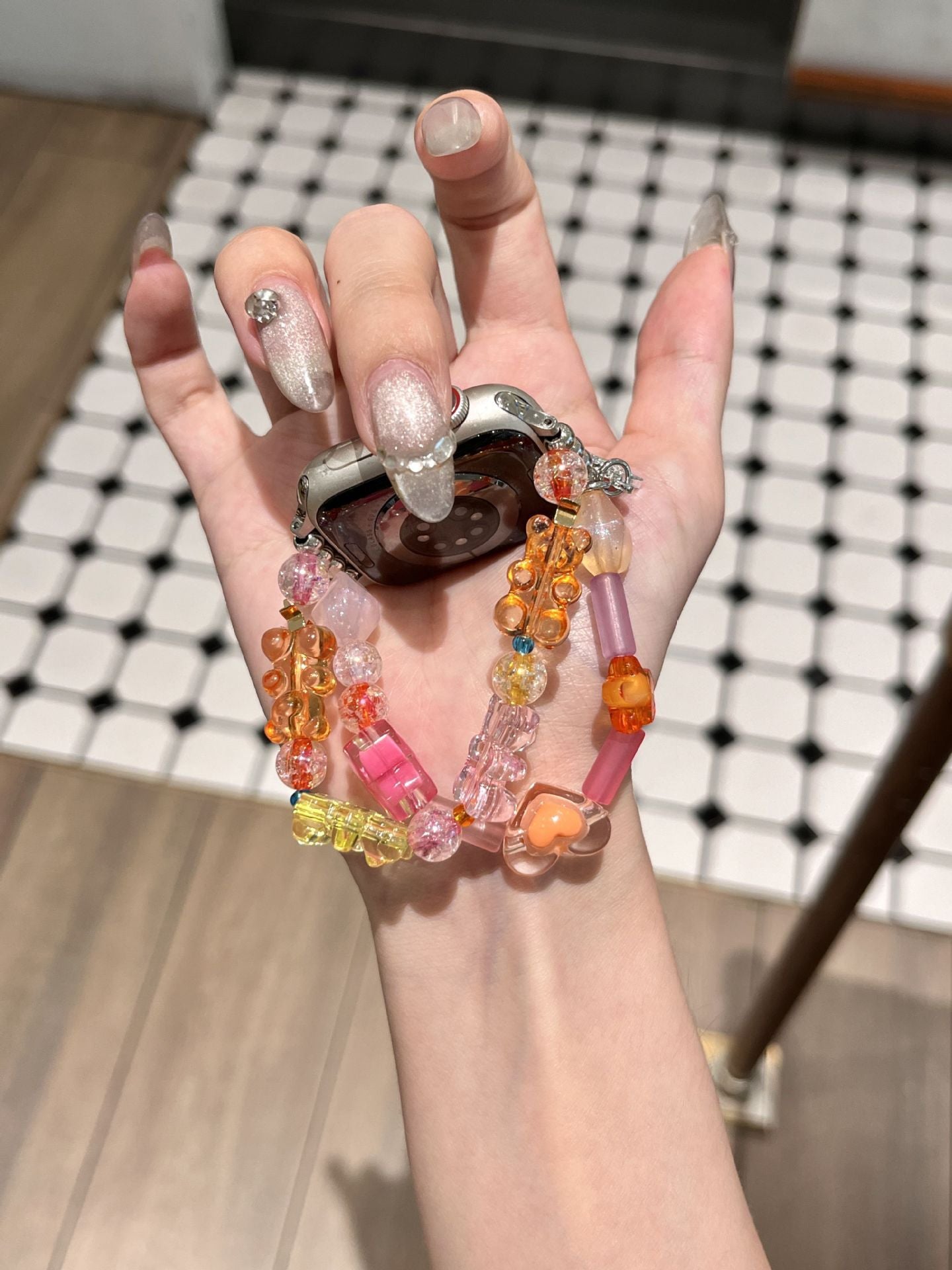 Bunte Armbanduhr
