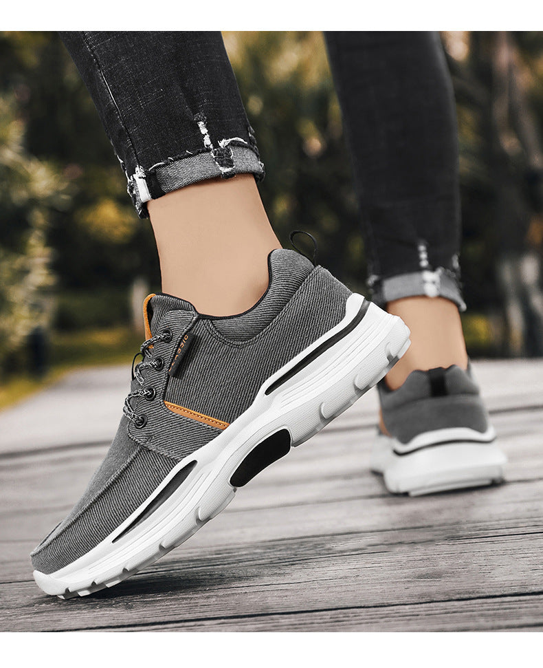 Canvas Schnür-Sneaker für Herren – Bild 2 | LuxeStyle