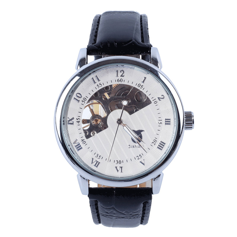 Herren-Armbanduhr mit Leuchtzifferblatt
