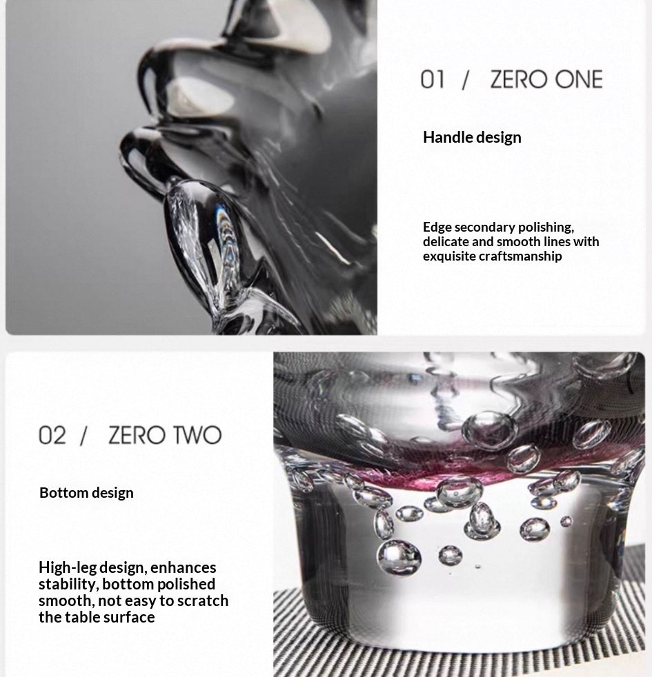 Wellenförmige Glas-Obstschale – Bild 5 | LuxeStyle