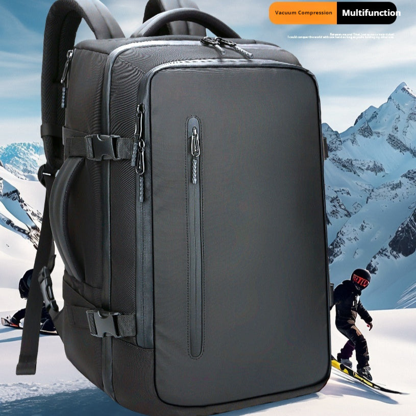 Vakuum-Kompressionsrucksack mit schlichtem Design – Bild 4 | LuxeStyle