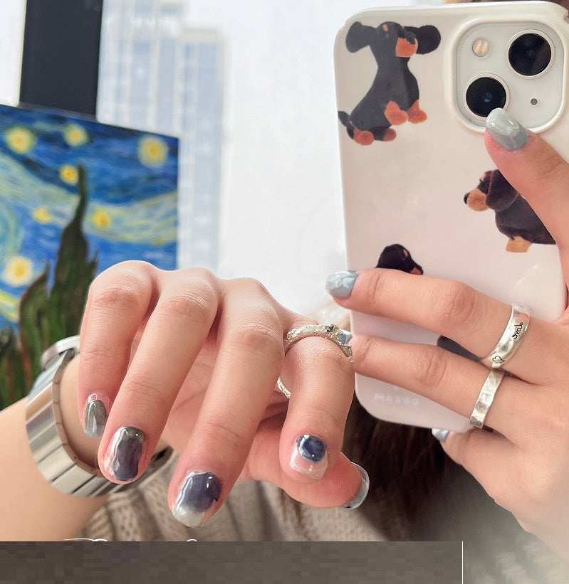 Personalisierte Nägel: Fliessendes Meerwasser – Bild 12 | LuxeStyle