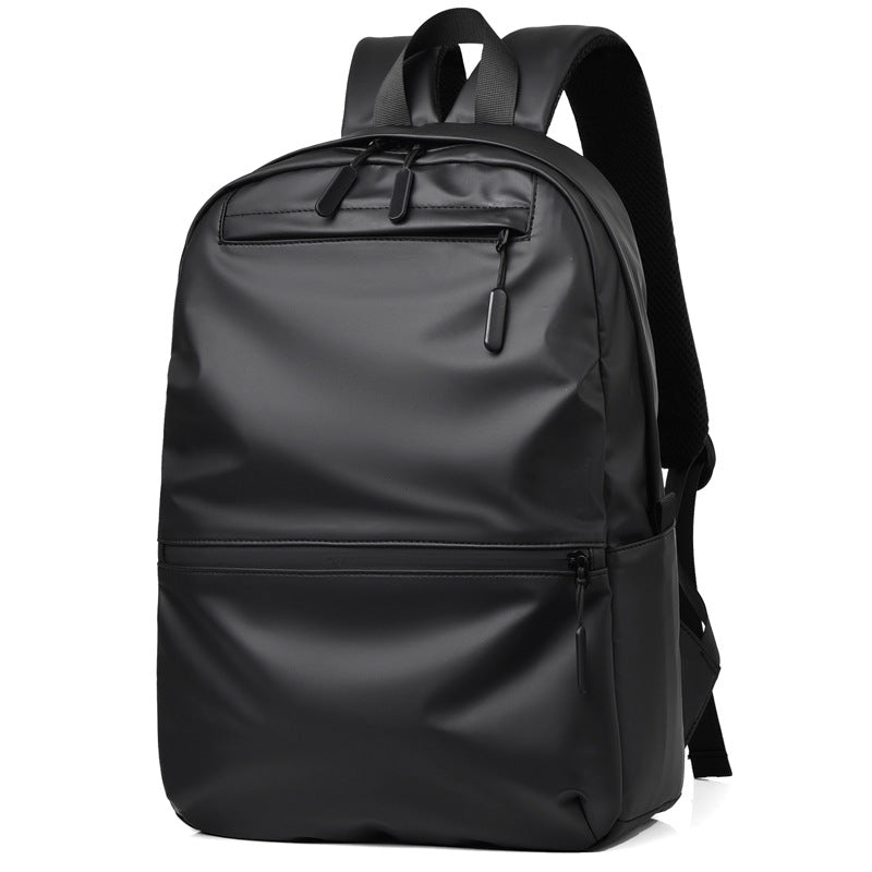 Grosser, modischer Rucksack in Unifarben – Bild 6 | LuxeStyle