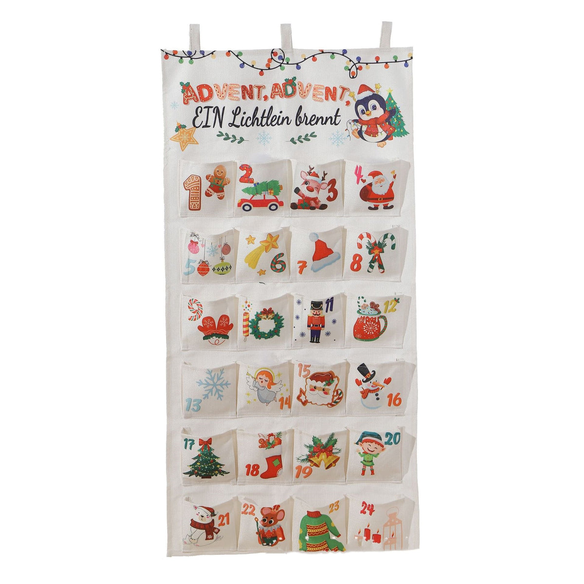 DIY Weihnachtskalender Geschenkbeutel 50x100 cm – Bild 5 | LuxeStyle