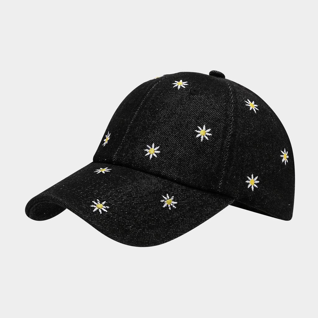 Baseball Cap mit Stickerei und Distressed-Look