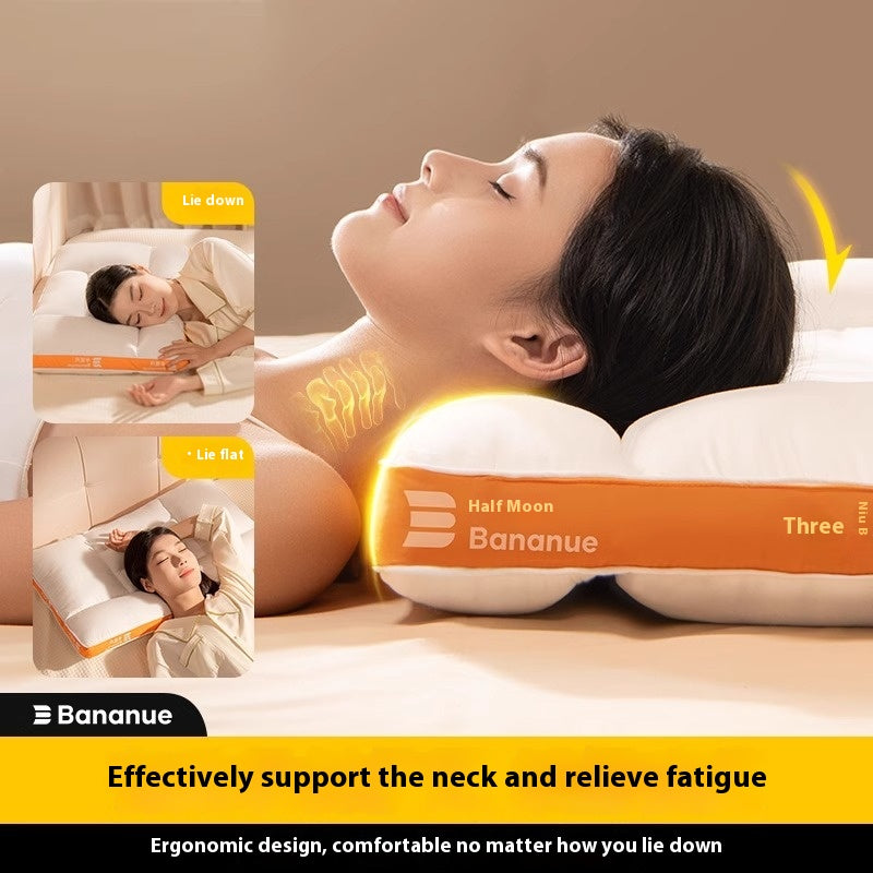 Anatomisches Nackenstützkissen für besseren Schlaf