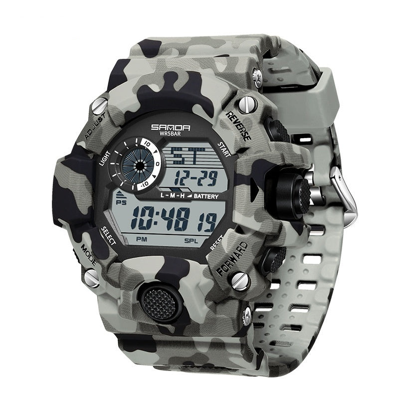 Multifunktionale Camouflage-Serie Outdoor-Sportuhr