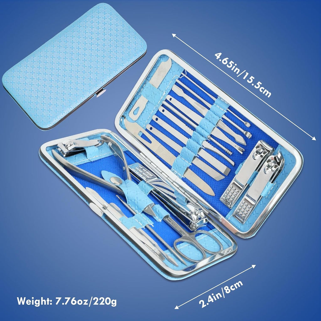 Maniküre- und Pediküre-Set (19-teilig)